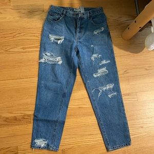 Authentic St. John’s Bay distressed vintage jeans